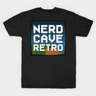 Nerd Cave Retro "Album Cover" Design T-Shirt